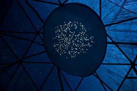 olhar aos olhos video-interactive-instalation 2014